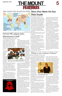 Former NFL player joins Maintenance Staff