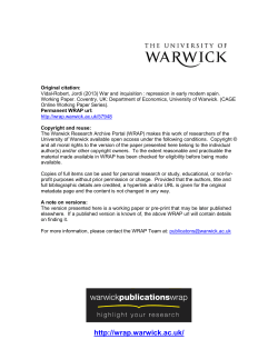 - Warwick WRAP