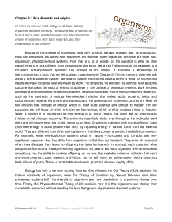 Life`s Diversity - virtual laboratories