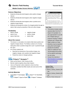 Teacher Notes PDF - TI Education