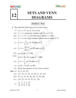 Sets And Venn Diagrams.pmd