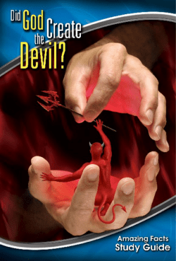 Did_God_Create_the_Devil - Casalita Drive SDA Church