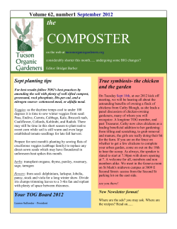 to view  - Tucson Organic Gardeners
