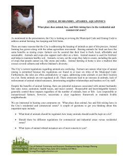 Station Presentations