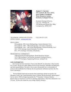 Biography - University of Kentucky