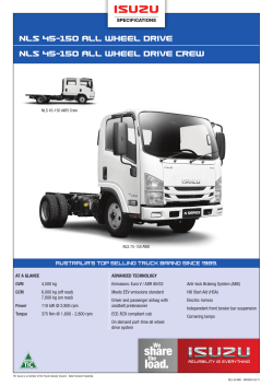 NLS 45-15O All Wheel Drive NLS 45-15O All Wheel