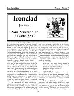 Ironclad - Paul Andersons Famous Safe