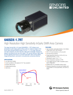640SDX-1.7RT - Sensors Unlimited