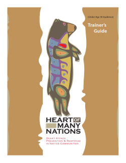 Trainer`s Guide - Minnesota Department of Health