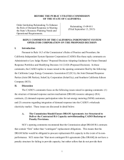 Sep 26, 2016 Reply to Comments on the Proposed