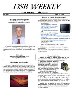 2004-04-12 - University of Iowa College of Dentistry