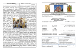 Boletín para el fin de semana del 12 de octubre de 2014.