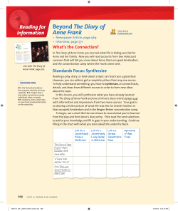 Beyond The Diary of Anne Frank