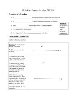 12-3: Other Constructions (pg. 780-785)