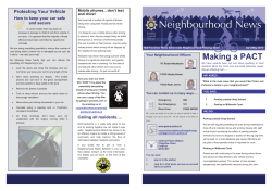 Making a PACT - Undy Primary School