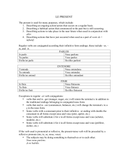 le present - Sites@PSU