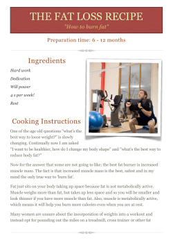 Fat loss - The Grange Spa