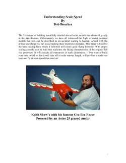 Understanding Scale Speed