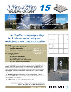 Up to a 115` monopole in a 15` square Compound!