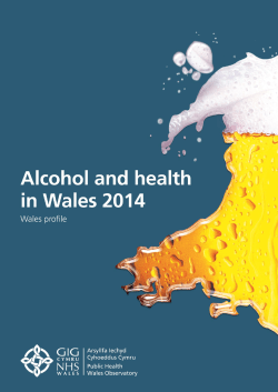 Alcohol and health in Wales 2014
