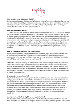 High School FAQs information sheet
