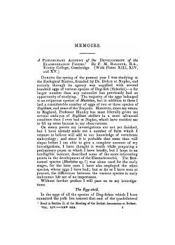 memoirs. - Journal of Cell Science