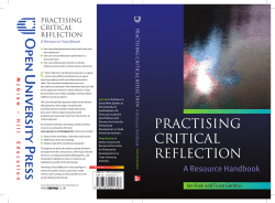 PRACTISING CRITICAL REfLECTION