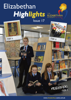 Elizabethan Highlights - The Elizabethan Academy
