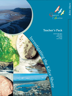 Exploring Kilve Shore