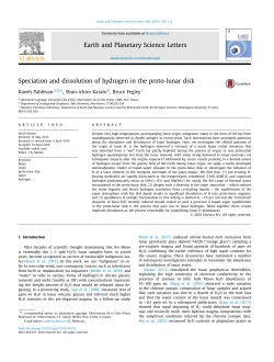 Speciation and dissolution of hydrogen in the proto