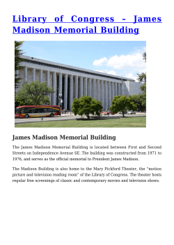 James Madison Memorial Building