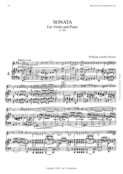Free score from Piano Street