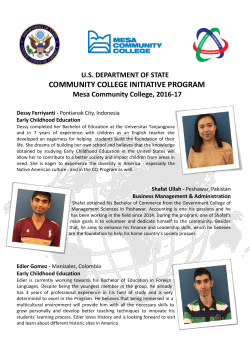 community college initiative program