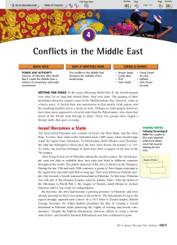 Conflicts in the Middle East