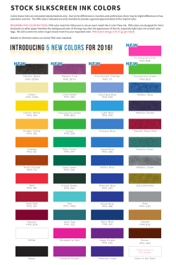 Introducing 5 NEW colors for 2016!