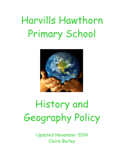 Harvills Hawthorn Primary School History and Geography Policy
