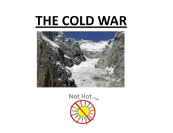 THE COLD WAR - Spring Branch ISD