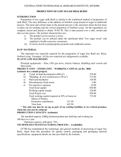 Low sugar milk burfi