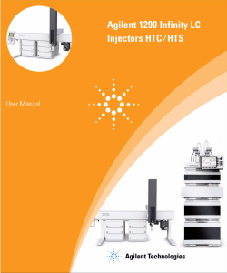 Agilent 1290 Infinity LC Injectors HTC/HTS