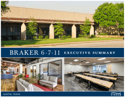 braker 6&middot;7&middot;11 executive summary