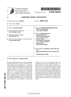 Server system for rubberized sheets - European Patent Office