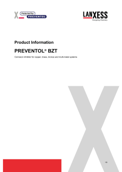 preventol&reg; bzt - Tri-iso