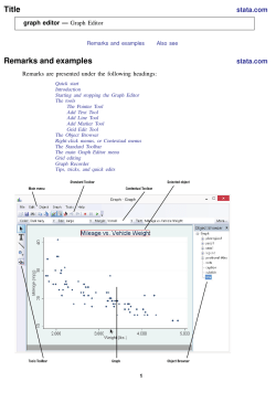 Graph Editor