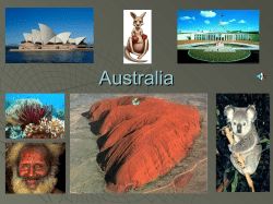 Australia - psabuba.edu.sk