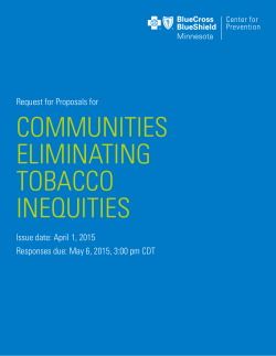 communities eliminating tobacco inequities