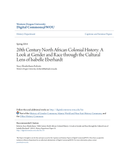 PDF-A 20th Century North African Colonial History_ A Look at
