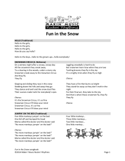 Fun in the Snow - Makin` Music Rockin` Rhythms