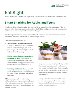 Eat Right - Academy of Nutrition and Dietetics