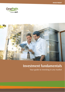 Home Insurance Investment fundamentals