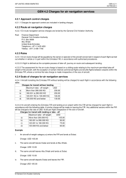 AIP for UNITED ARAB EMIRATES(section GEN)